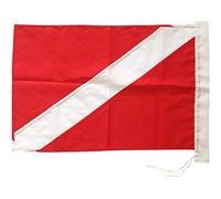 Pesfehhy Drapeau de PlongéE pour la PlongéE sous-Marine sous-Marine avec Flotteur, BouéE, Bateau, PôLe Plongeur vers Le Bas 35X50Cm