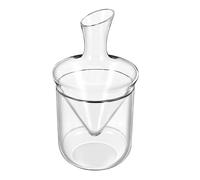 Pesfehhy Ensemble de Carafe à Vin Carafe à Vin avec Seau à Glace en Verre en Cristal sans Plomb Soufflé à la Main Parfait pour Les Bars à et Les FêTes