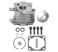 Pesfehhy Ensemble de Cylindres 29CC 4 Trous pour Moteur Zenoah Rovan TSRC pour 1/5 Rovan Kingmotor Baja FG Goped