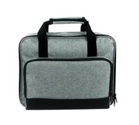 Pesfehhy Étui pour Projecteur Sac pour Projecteur avec Poches de Rangement pour Accessoires Étui de Transport Compatible pour Outils et Accessoires Gris