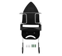 Pesfehhy Fer à Repasser Support Mural Support de Fer éLectrique Fer et Planche à Repasser Organisateur de Stockage éTagèRe avec Crochets Amovibles -1