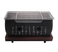 Pesfehhy Four Gril De Barbecue Coréen Japonais Gril De Charbon De Bois D'Alliage D'Aluminium Accessoires De Fête Portables Outils De Barbecue Domestiques