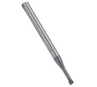Pesfehhy Fraise à Fileter 3 Dents Métrique 60° en Acier Tungstène CNC M4x0.7xD4x50 Outils de Coupe, Fraises à Fileter à Cannelure Hélicoïdale