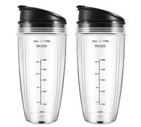 Pesfehhy Gobelets de Rechange 24 Oz Compatibles avec Les MéLangeurs BN401, BN701, SS101, BN400, BN800, BN801