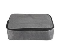Pesfehhy Important Porte-Fichiers, BoîTe de Rangement de Documents, Sac de Rangement de Documents ImperméAble Oxford avec Verrou à Code SéCurisé (Gris)