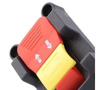 Pesfehhy Interrupteur de Verrouillage de Sécurité HY18-32 4 Broches 250 V 16 A 2 DPDT Interrupteurs à Clé à Bouton-Poussoir Marche/Arrêt pour Machines-Outils