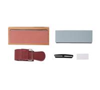 Pesfehhy Kit de Pierre à Aiguiser pour Couteaux, Aiguiseur de Pierre à Aiguiser 4 CôTéS, Ensemble de Pierre Humide de Grain Preium 400/1000 3000/8000, Pierre à Eau