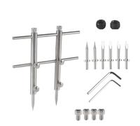 Pesfehhy Kit D'Outils de RéParation D'Ouverture D'Objectif de CaméRa 10-100Mm Ensemble de RéParation D'Objectif avec 3 Pointes 6 Vis 2 Clé Hexagonale pour Appareil Photo Reflex NuméRique