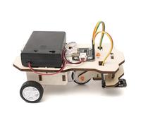 Pesfehhy Kits de Matériel de Chariot de Traçage Bricolage Science Amusante Kit de Matériel de Fabrication Modèle D'Expérience Pédagogique 14 X 9,5 X 6,5 cm