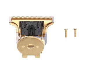 Pesfehhy Lame de Tondeuse à Cheveux en Forme de T avec Support T9 Lame Tondeuse TêTe de Remplacement TêTe de Tondeuse de Rechange Or