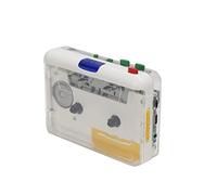 Pesfehhy Lecteur de Cassettes Multi-Usage MP3/CD Audio Auto Reverse Lecteur de Cassettes USB Microphone intégré Cassette Mp3