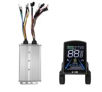 Pesfehhy Li-ION Power Assist Accessoires Modifiés Jauge LCD Couleur S-100 avec Ensemble de Contrôleurs Triple Mode 60A