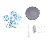 Pesfehhy Life Charming Mangeoires à Oiseaux Carillons Éoliens de Cour pour L'Extérieur à Suspendre à L'Épreuve des Fourmis et des Abeilles, Ne Fuit Jamais C