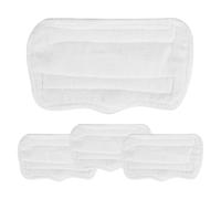 Pesfehhy Lot de 4 Tampons de Vadrouille à Vapeur de Rechange pour S3101 S3202 S3250 Tampon de Nettoyage Lavable Tampon Vapeur pour Durs