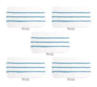 Pesfehhy Lot de 5 Tampons en Microfibre Lavables pour Housse de Rechange pour Vadrouille à Vapeur Compatible avec FSM1616, FSM1630