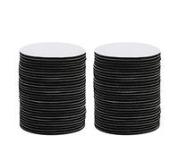 Pesfehhy Lot de 60 sous-Verres Vierges en Caoutchouc pour Transfert de Chaleur par Sublimation