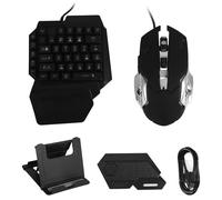 Pesfehhy Manette de Mobile pour ContrôLeur Clavier de Convertisseur de Souris Bluetooth pour iOS Android Adaptateur de, Ensemble Mix SE