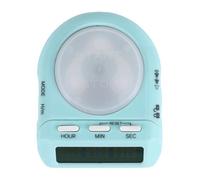 Pesfehhy Minuteur de Cuisine NuméRique avec Compte à Rebours de 100 Heures pour Enfant Enseignant Cuisinier, éCran LCD à 45 ° et Verrouillage de SéCurité, Gestion du Temps