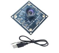 Pesfehhy Module de Caméra OV9732 1MP, Caméra 100 Degrés 1280x720 30FPS avec Câble de 3 Mètres, Pilote Gratuit, Mise au Point Manuelle pour Projet de