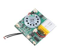 Pesfehhy Module de Musique D'Enregistrement USB DIY Module de Son Enregistrable MP3 Vert, Contrôle de la Lumière 1 PCS