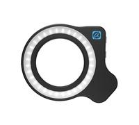 Pesfehhy Objectif Macro, Lumière Annulaire de Remplissage, Ring Light, 3 Couleurs, 5 Niveaux, 2700k-6500k, 32 LED, 45 Effets D'Éclairage pour Filtres de 37 Mm/52 Mm.