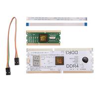 Pesfehhy Ordinateur Portable/Carte Mère de Bureau Emplacement Mémoire DDR3/DDR4 Analyseur de Diagnostic Carte de Test Ordinateur Carte de Diagnostic Ordinateur Portable pour Réparation DDR3/4