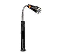 Pesfehhy Outil de Ramassage Magnétique pour - Aimant Télescopique avec Lampe de Poche LED et Col Télescopique de 22 Pouces - Cadeau D'Outil pour