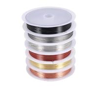 Pesfehhy Paquet de 6 Fils de Perles pour pour la Fabrication de et L'Artisanat (Calibre 24)