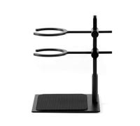 Pesfehhy Porte-Gobelet Réglable à Double Filtre pour Verser sur, Support Goutteur en Alliage D'Aluminium, Support pour Cafetière Goutte à Goutte