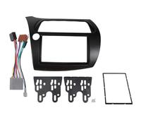 Pesfehhy pour Double Din Fascia Radio Dvd StéRéO Cd Panneau sur Tableau de Bord Kit de Garniture D'Installation Cadre de Cadre avec Cadre (178X102Mm)