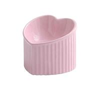 Pesfehhy pour Surélevés en Céramique, de Nourriture ou d'eau Surélevés Inclinés, sans Stress, Prévention du Refoulement, Lavable au Lave-Vaisselle, Micro-Ondes, Facile à Utili