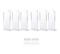 Pesfehhy PréSentoir à Chaussures Flottant - 6 éTagèRes à Chaussures pour Mur - ÉTagèRe Murale pour Chaussures à LéVitation Sneaker