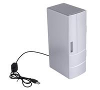 Pesfehhy RÉFrigÉRateur Mini CongÉLateur RÉFrigÉRateur USB Refroidisseur RÉChauffeur De BiÈRe Boisson De Boîte RÉFrigÉRateur De Voyage Utilisation De Bureau De Voiture Portable