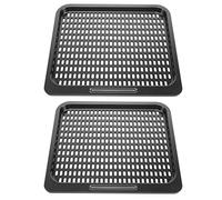 Pesfehhy Remplacementda Plateauda Cuisson 2 PièCes, Accessoiresda Friteuse à Airda Grilleda Cuisson en 10 QT, Four à Friteuse à Air, Va au Lave-Vaisselle (10 QT)