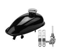 Pesfehhy RéServoir de Carburant de Moto de VéLo Motorisé 2L Adapté pour 49Cc 50Cc 60Cc 66Cc 80Cc RéServoir de Gaz de Carburant de Moto de VéLo Motorisé de Moteur