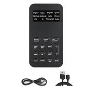 Pesfehhy S9 Changeur de Voix, 12 Modulateur de Voix avec Fonctions Vocales Réglables pour Téléphone, Ordinateur, Carte Son et Micro. Outil Facile à Utiliser et