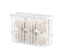 Pesfehhy Support de Boule de Séchage Magnétique pour L'Organisation de la Buanderie, Bac à Peluches Magnétique pour Buanderie, Conteneur de Boule de Séchage en Fer