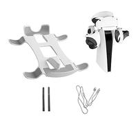 Pesfehhy Support de en Rack de Stockage avec Câble de Charge 2 en 1 pour Accessoires PS VR2 VR
