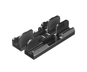 Pesfehhy Support Vertical pour Ordinateur Portable Réglable à 3 Fentes avec Coussinets pour Ordinateur Portable de 16 Pouces pour Une Stabilité Accrue.
