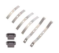 Pesfehhy Suspension de Ressorts à Lames D'Amortisseur en Acier de 2 Paires pour D12 B14 B24 B16 B36 RC Accessoires de PièCes de Mise à Niveau de Voiture de Camion