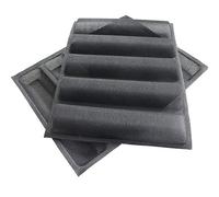 Pesfehhy Tapis de Nourriture pour Moule à Pain Française 2 Pièces 5 Revêtements de Cuisson Antiadhésifs pour Pain