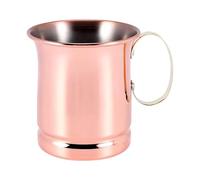 Pesfehhy Tasse de BièRe/Lait en Acier Inoxydable, Tasse de Mule de Moscou FabriquéE à la Main, Mule de Moscou, Vaisselle de Boisson