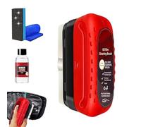 Peshoriadm Automotive Oil Film Cleaning Brush, Peshoriadm Glass Cleaning Board, Oil Film Remover for Car Window, Universal Anti-Rain Fog Wipe Board Improves Clarity and Visibility (1, OLD1.0)