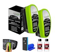 Peshoriadm Automotive Oil Film Cleaning Brush, Peshoriadm Glass Cleaning Board, Oil Film Remover for Car Window, Universal Anti-Rain Fog Wipe Board Improves Clarity and Visibility (2, NEW2.0)