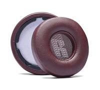 PESLNG Coussinets de Remplacement en Cuir PU Professionnels pour JBL Live 400BT / Live 460NC, Utilise de la Mousse à mémoire de Haute qualité (Cuir protéique-Rouge)
