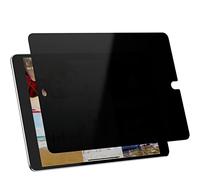 Peslv Protection d'écran de confidentialité compatible avec iPad 9e, 8e, 7e génération 10,2", iPad Air 3e et iPad Pro 10,5", filtre espion anti-reflet à lumière bleue, haute sensibilité, sans bulles, facile à installer, écran de sécurité noir