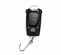 Rapala - Peson Digital RCD Digital Scale - Article de Pêche de Pesée des Poissons - Poids Maximal Supporté de 25 kg - Écran LCD Facile à Lire - Affichage kg ou lb - Modèle Compact sur Piles - Noir