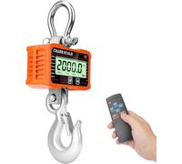 Peson Électronique 2000 kg /4400lbs,Balance Suspendue Électronique,2T Balance à grue numérique, balance industrielle robuste avec télécommande et Ecran LCD pour Pesage De Quai, Agriculture(2000kg-01)