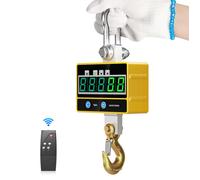 Peson Electronique à Grue 2000kg/2T, Balance suspendue industrielle à usage intensif Balance numérique rechargeable, Télécommande