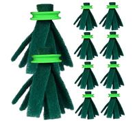 Pesoncarl 10 pièces serpillière de frai pour Poissons, vadrouille de frai Flottante en Coton 2x4 Pouces, éleveur Remplacement sans dommage pour Aquarium, réservoir Poissons, Couleur aléatoire